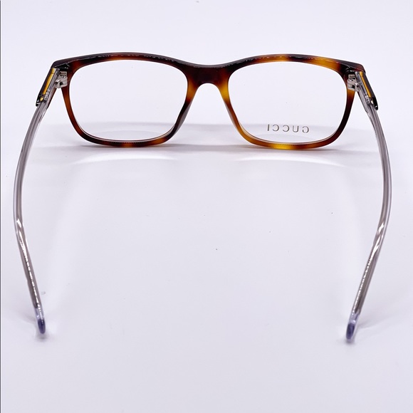 NEW GUCCI GG0490O 003 EYEGLASSES GUCCI GG04900 HAVANA CLEAR - Picture 8 of 11